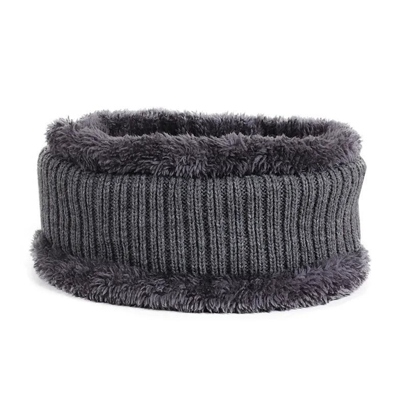 Winter Hats For Men Skullies Beanie Hat Winter Cap Men Women Wool Scarf Caps Set Balaclava Mask Gorras Bonnet Knitted Hat