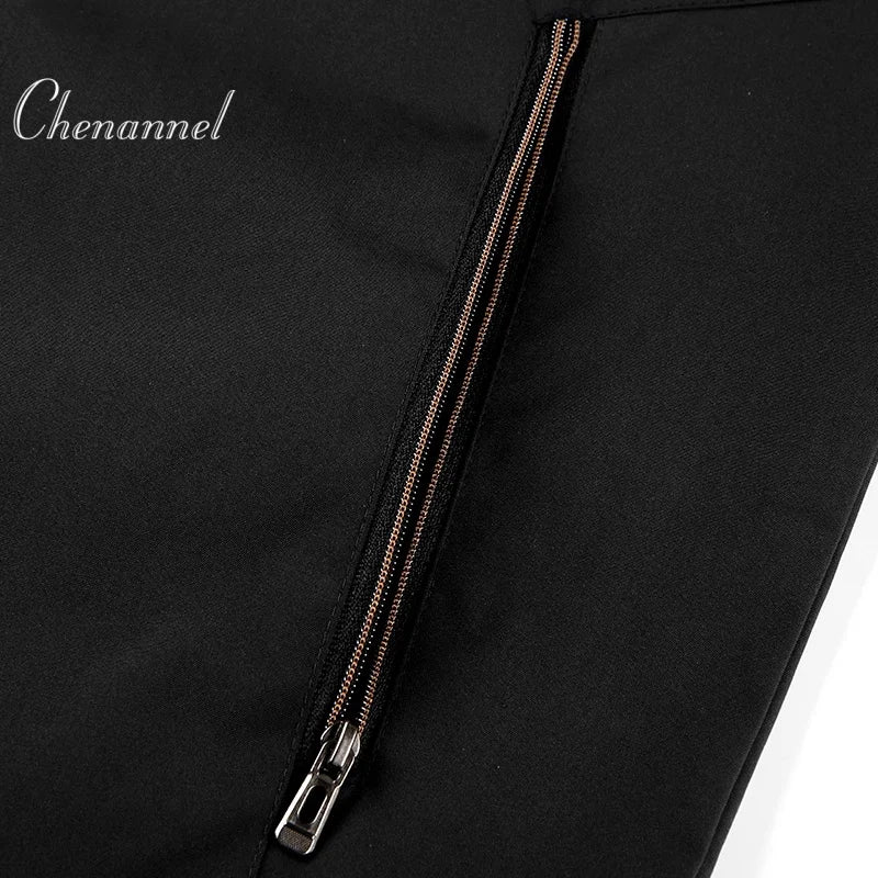 Jacket casual youth jacket stand up collar versatile men's windbreaker  high end men's top for spring and autumn