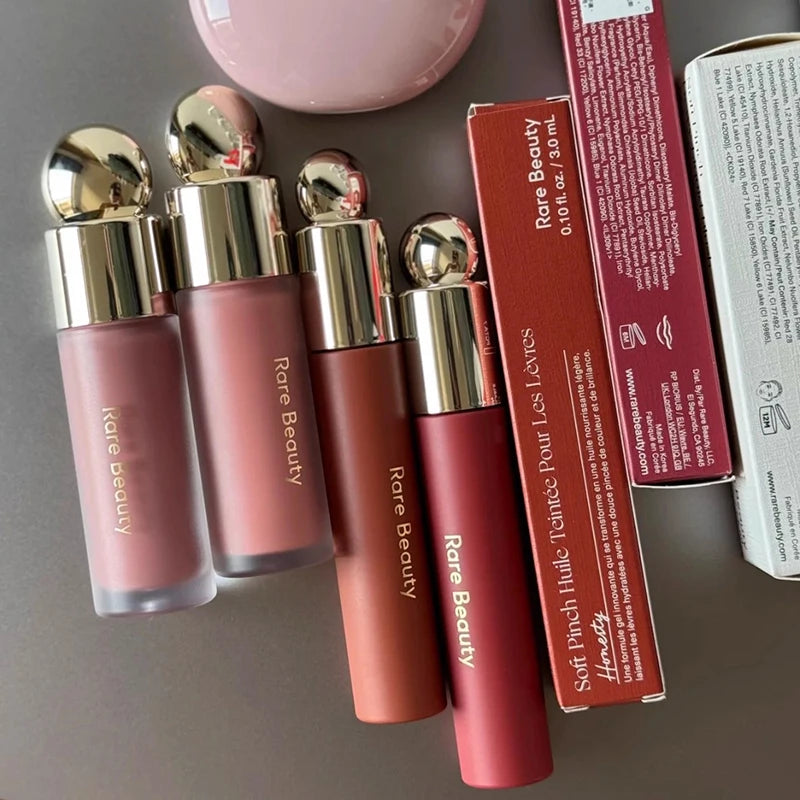 Rare Beauty Liquid Blush Lip Gloss Luminizer Blusher Long Lasting Moisturizing Nutrient Light Repair Lipstick Nature Face Makeup