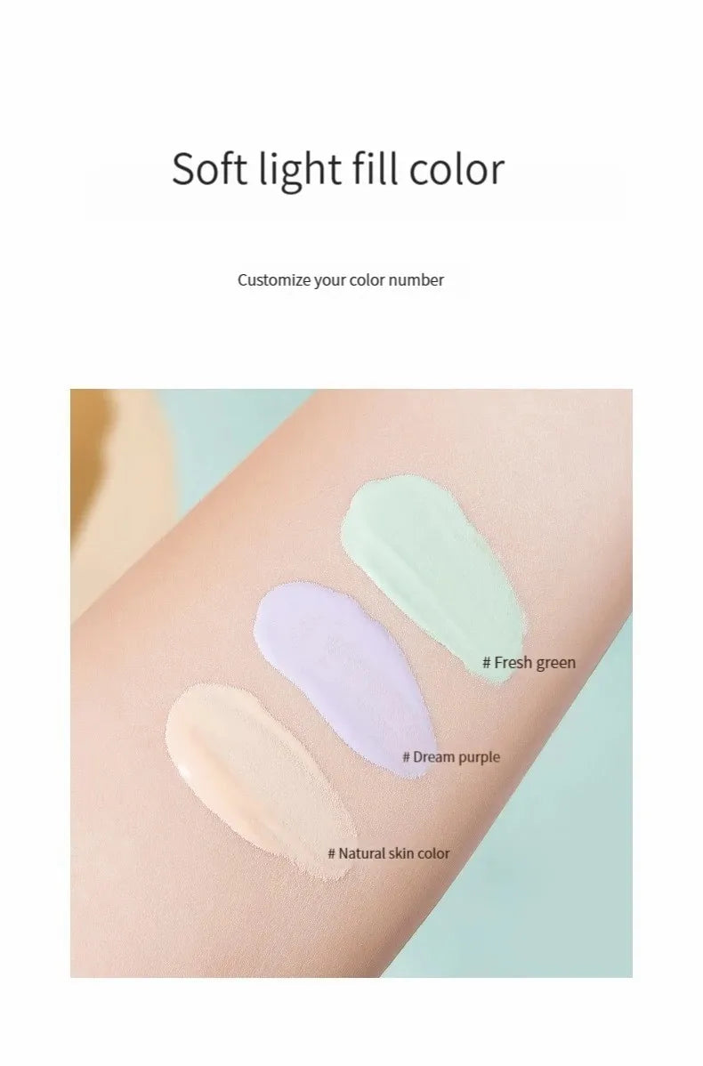 Makeup Primer Isolation Cream Moisturizing Modification Natural Even Skin Tone Long-lasting Concealer Refreshing and Docile