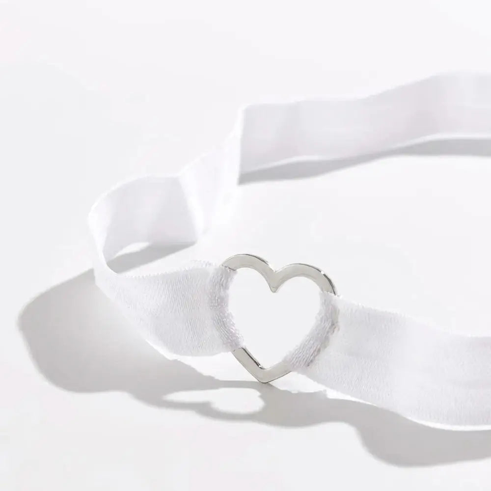 Gothic Accessories Heart Leg Chain Elastic Thigh Harness Leg Garter Straps Goth Punk Body Jewelry Women