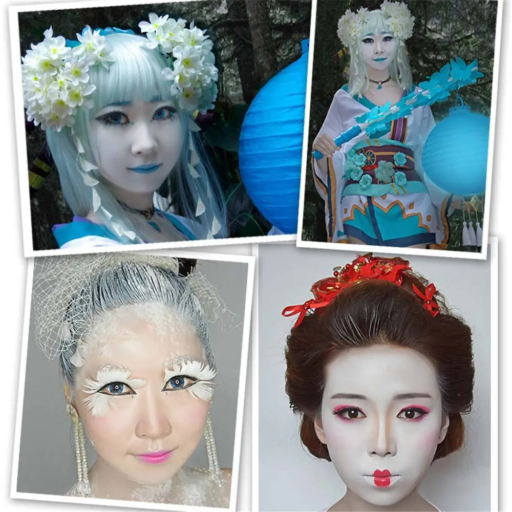 Waterproof Festival Painting Halloween Makeup Cosmetics White Foundation Cream Full Coverage Foundation Face Concealer Cream