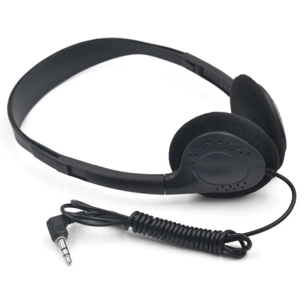 Computer Headphone No Microphone Gaming Headset Noise MP3 Earphone Wired Stereo Headset Universal 3.5mm Wired