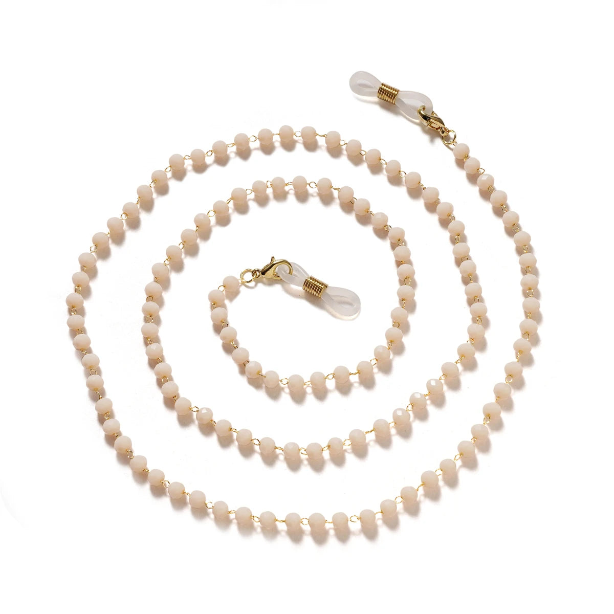 2022 New Eyeglasses Chains Women Sunglasses Holder Necklace Eyewear Retainer Accessories Pearls Sunglasses Chains Gold