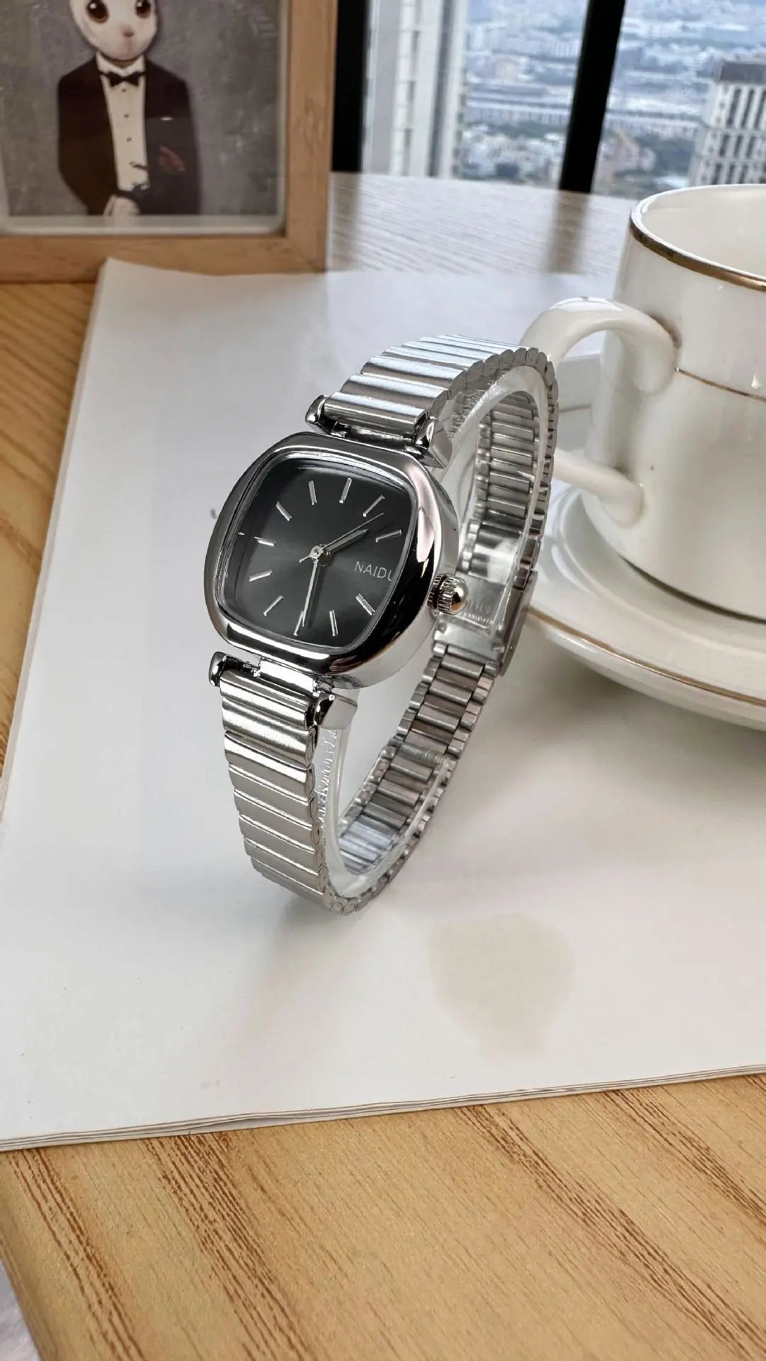 Women's Watch Simple Temperament Small Dial Square Student Wrist watches Fashion Ladies' Watches Clock Gift