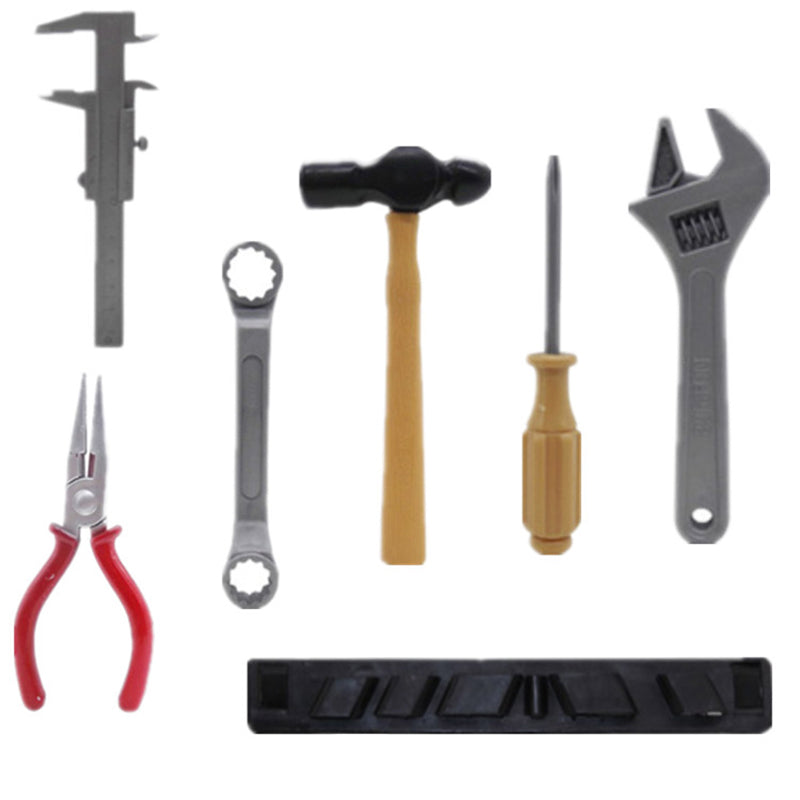 Kids Toys Simulation Repair Tools Set for Boy Safe Plastic Children Maintenance Tools Screwdriver Hammer Tongs Pretend Play Toy