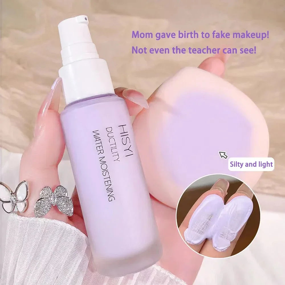 Makeup Primer Isolation Cream Moisturizing Modification Natural Even Skin Tone Long-lasting Concealer Refreshing and Docile