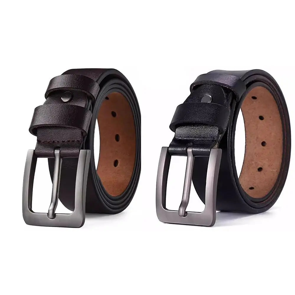 Waist Accessories Retro Men Belt Classic Versatile Casual Belts Durable Leather Belt Formal Occasions