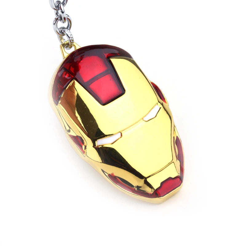 Iron Man Keychain Metal Key Chain Superhero Avengers Key Holder Gift Fans Friend Toy
