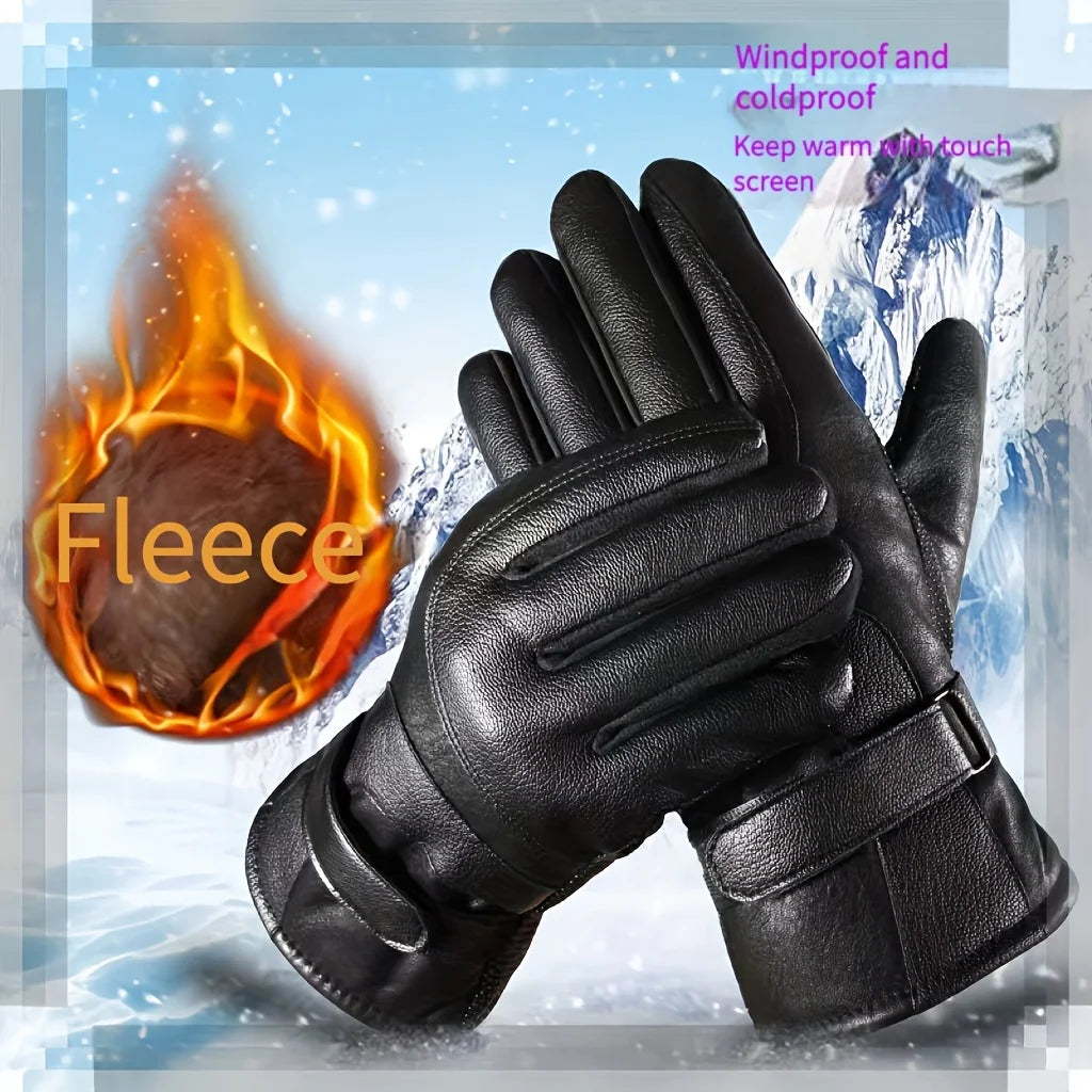 Winter Gloves for Wind and Cold Protection, Outdoor Cycling, Motorcycle Design, Halloween and Christmas, Winter Accessories