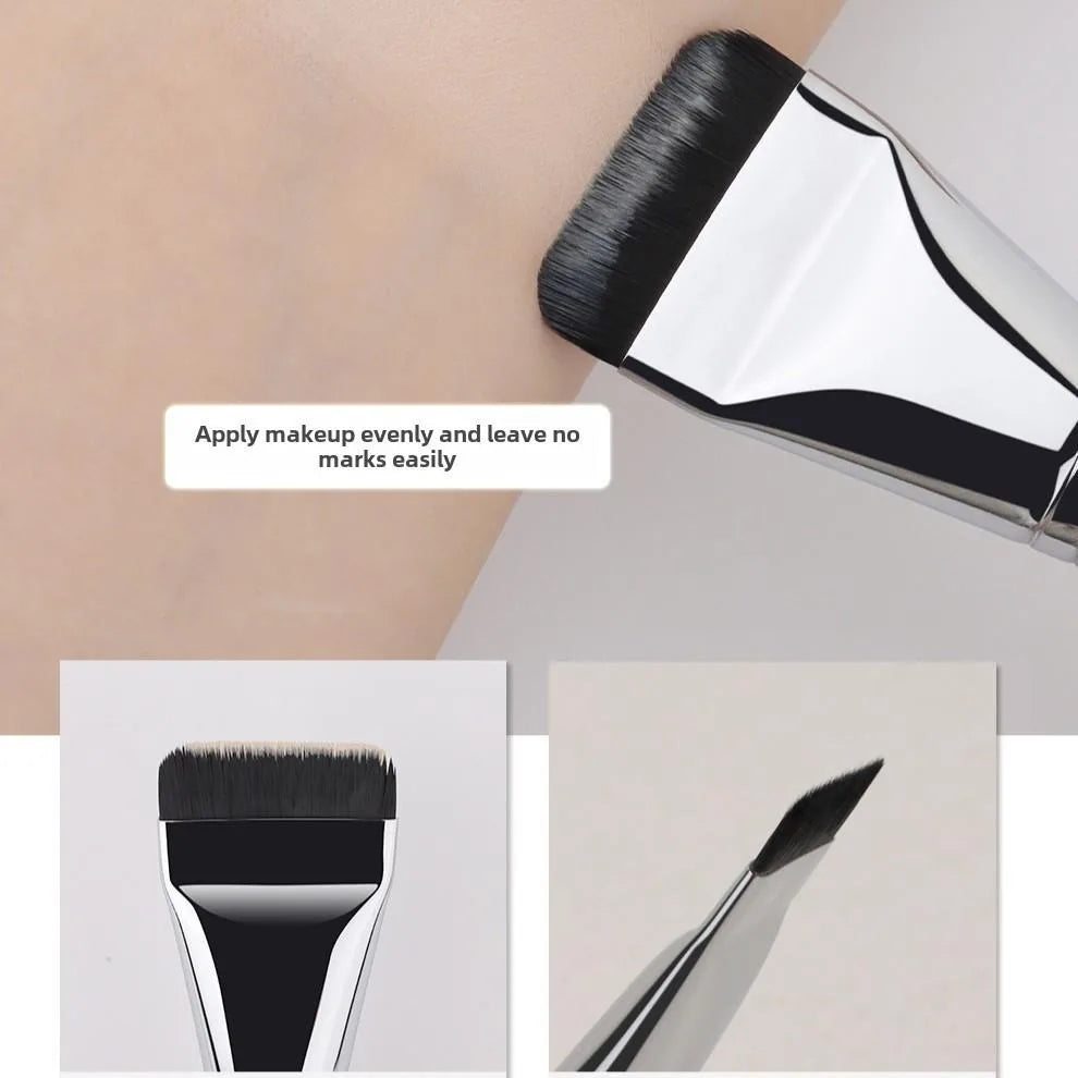 Beauty makeup tools one-word foundation brush do not eat powder flat head base makeup brush makeup brush