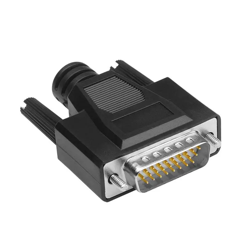 1pc DB26 Soldering Connector D-SUB HDB26 3 Rows of 26 Pin Plug DB26 Black Male Female Welding Wire Type Connectors