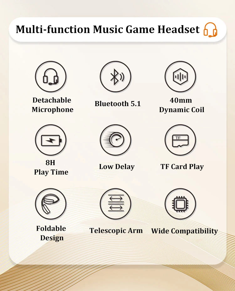 Headphone Wireless Bluetooth TWS HIFI Headset Passiv Noise Reduction Game Earphone Subwoofer Earplug for Iphone Sumsamg Earpiece