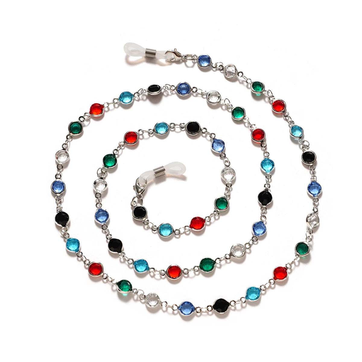 2022 New Eyeglasses Chains Women Sunglasses Holder Necklace Eyewear Retainer Accessories Pearls Sunglasses Chains Gold