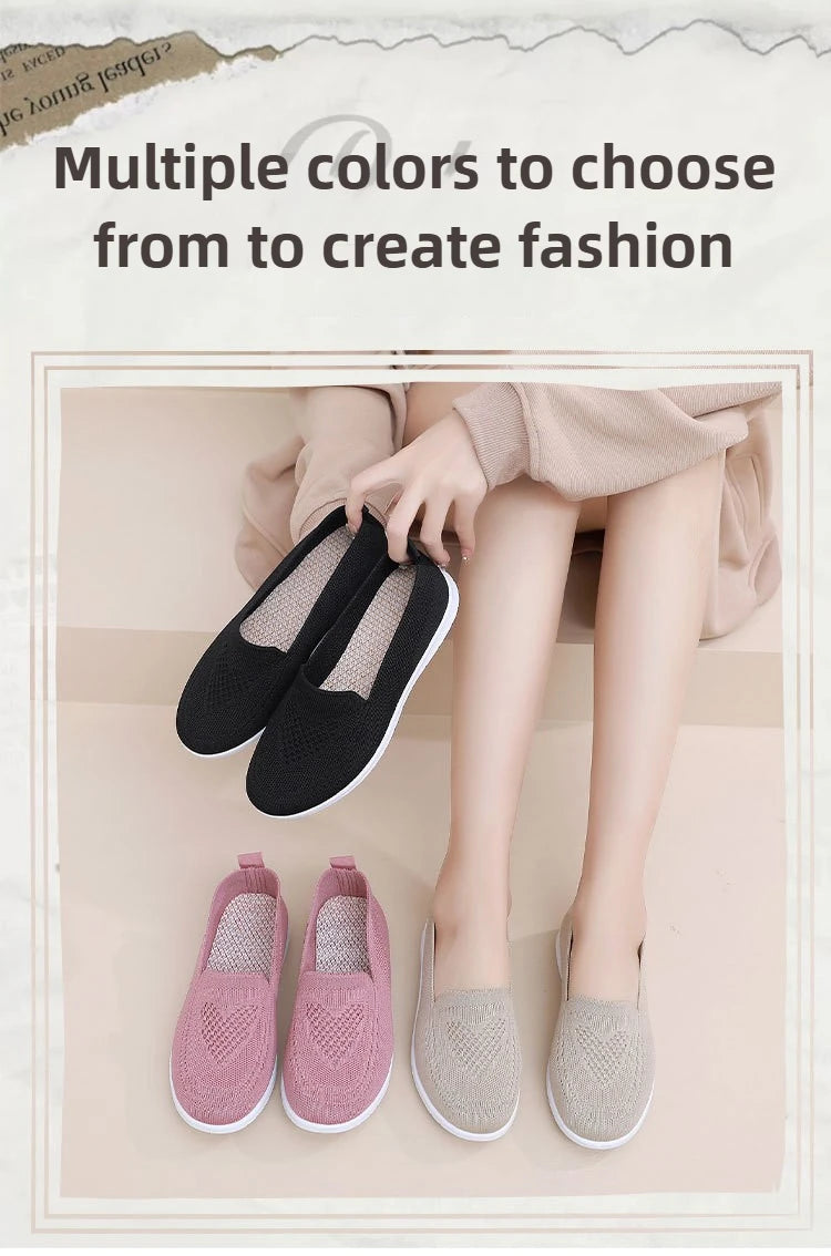 Women's Shoes Spring Summer Casual Breathable Chunky Sole Flat cheap shoes clearance