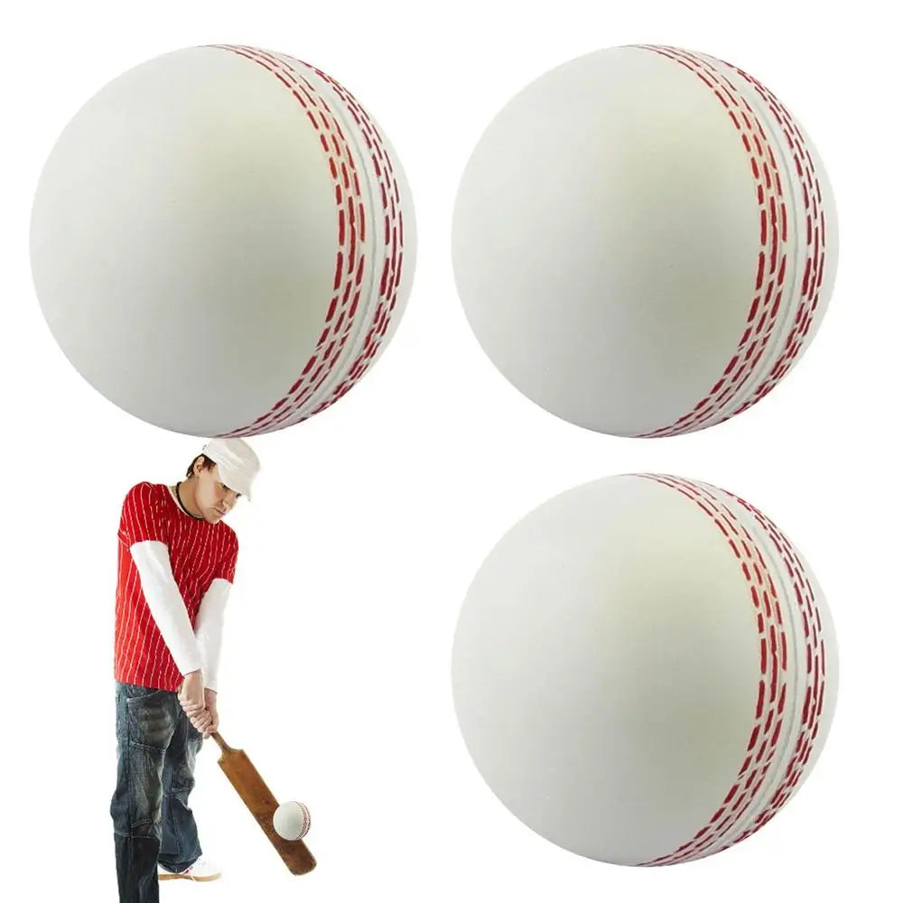 Cricket Ball Sports Wind Indoor Outdoor Soft Training Balls for Practice Portable Training Balls for Swinging Bouncing Spinning