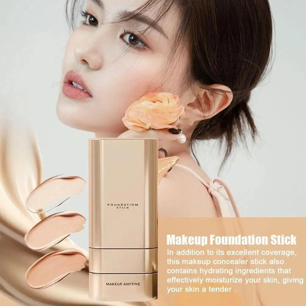 Two In One Foundation Make-up Stick Moisturizes, Thin, Lasting, Refreshing And Does Not Take Off Makeup
