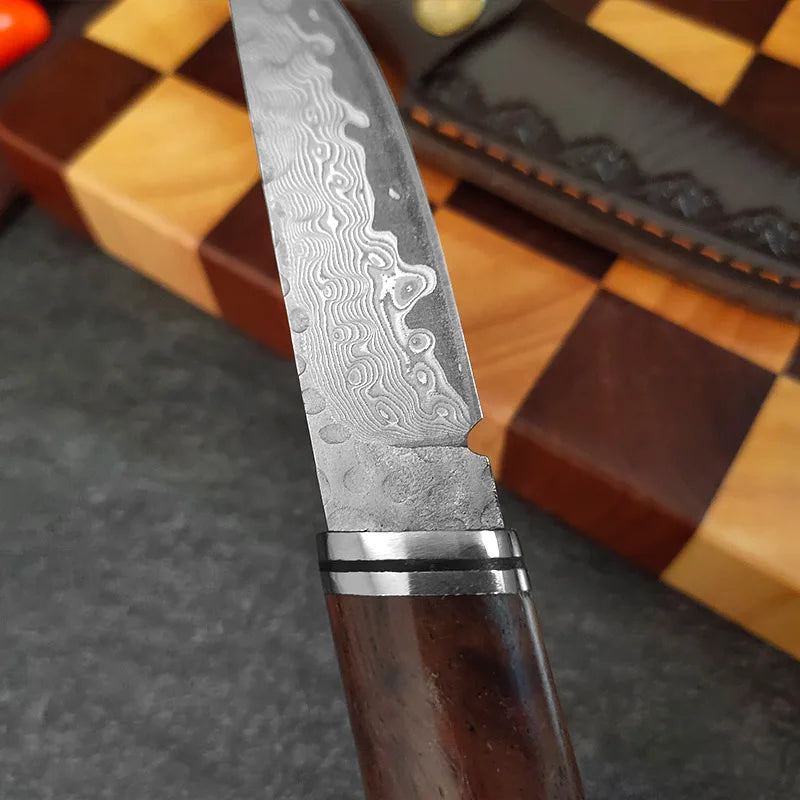 Kitchen Knife Damascus Steel Butcher Boning Knife Meat Cleaver Knife Fruit for Vegetable Fish Cutting Knife Kitchen Accessories