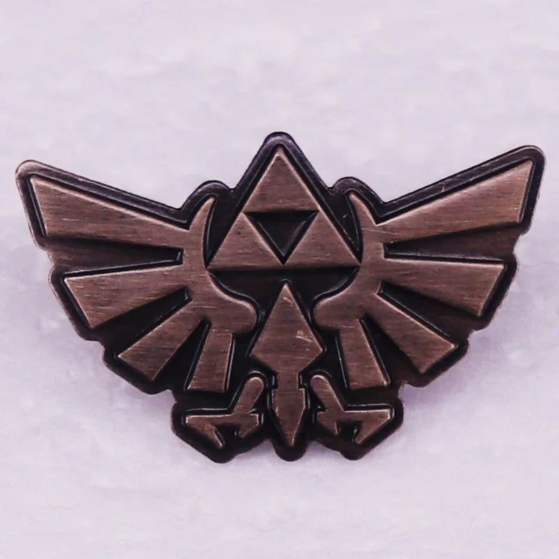 Adventure Game Zelda Men Women Brooches on Clothes Lapel Pins for Backpack Enamel Pins Briefcase Badges Accessories Gifts