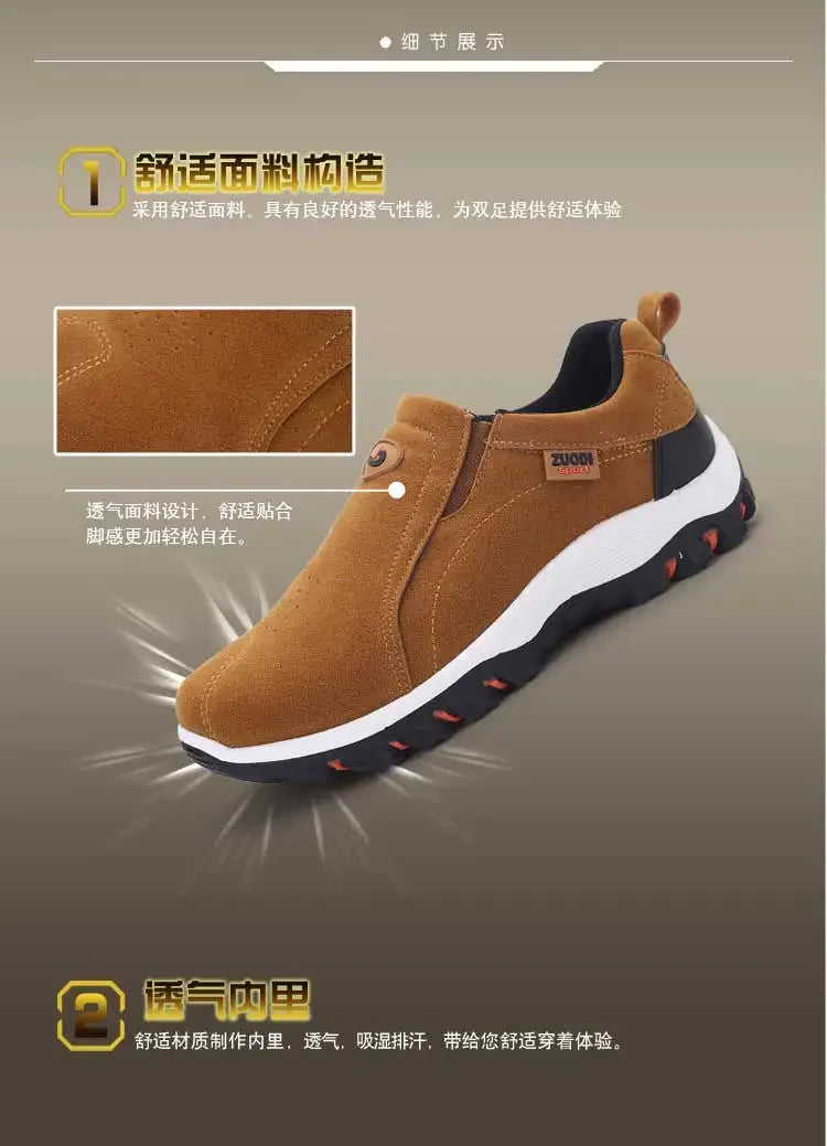 2025 New Men's Casual Sports Shoes for Outdoor Walking, Lightweight, Fashionable, and Comfortable Shoes, Size 38-50 Plus