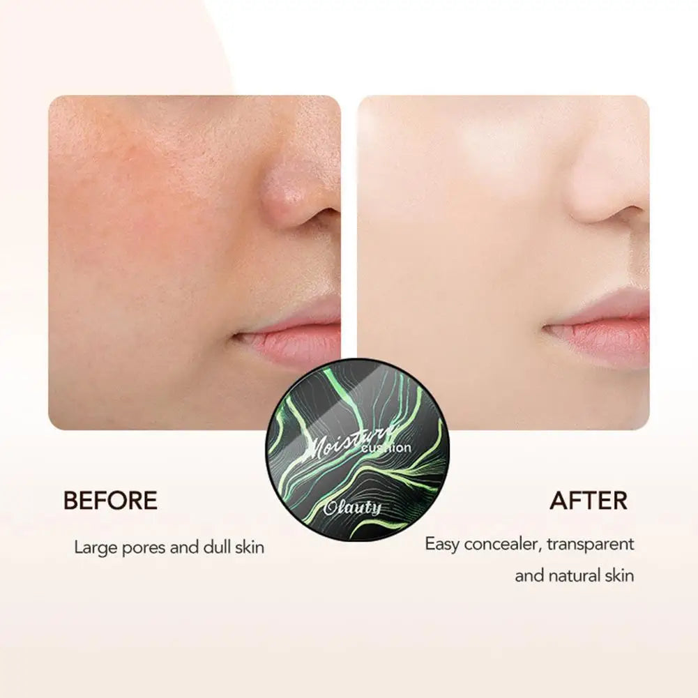 Fashion Girl's Air Shock Room Head BB CC Cream Makeup Foundation Long Color Natural Moisturizing Last Concealer  Makeup Tools