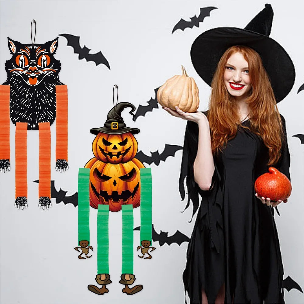 Halloween Hanging Decorations Vampire Pumpkin Witch Decors Indoor and outdoor Home Decors Halloween Night Party Supplies