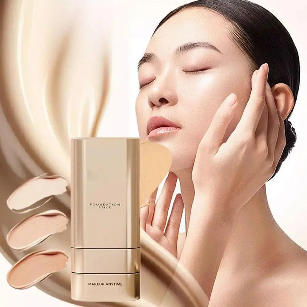 Two In One Foundation Make-up Stick Moisturizes, Thin, Lasting, Refreshing And Does Not Take Off Makeup