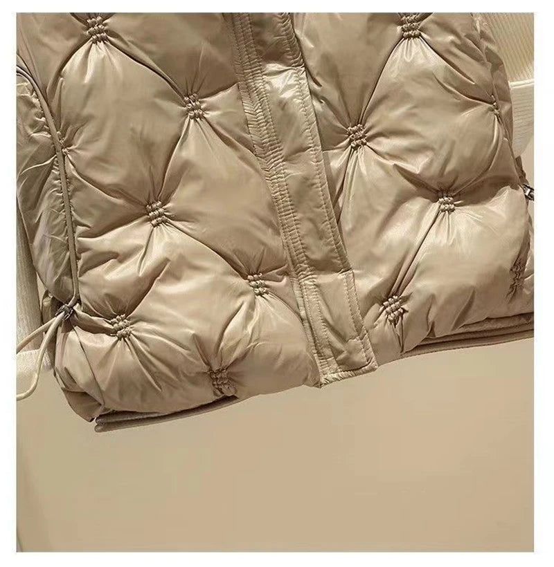 Winter Sleeveless Jacket Female Down Vest 2024 New Duck Down Puffer Waistcoat Ultra Light Winderproof Outwear Women Gilet