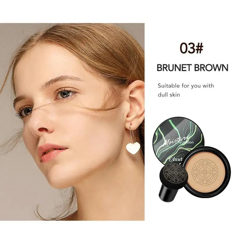 Fashion Girl's Air Shock Room Head BB CC Cream Makeup Foundation Long Color Natural Moisturizing Last Concealer  Makeup Tools