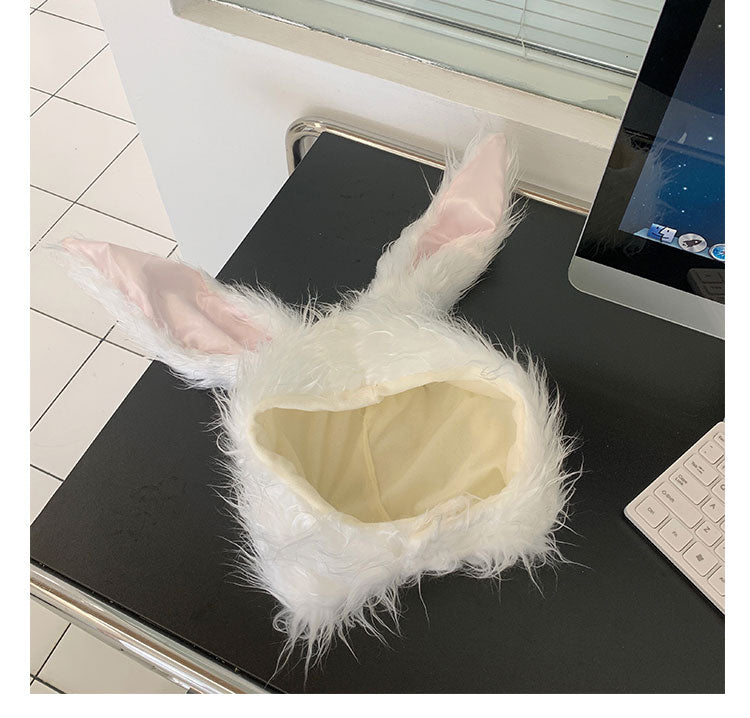 Winter Autumn Warm Hats Women Cute Rabbit Ears Hats Girls Party Cosplay Hats for Women Girl Beanie Hat