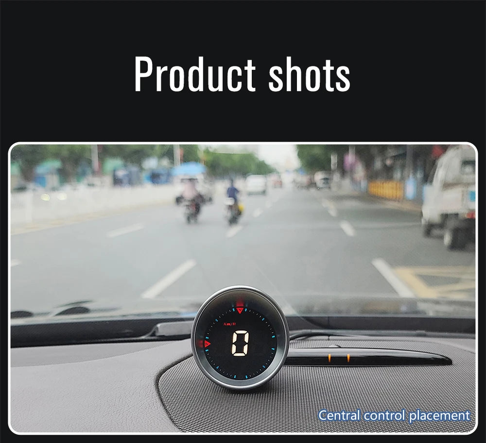 G5 GPS Car Head Up Display Auto Hud Smart System Tachometer Digital Speed Mileage Meter For All Car Universal Compass Projector