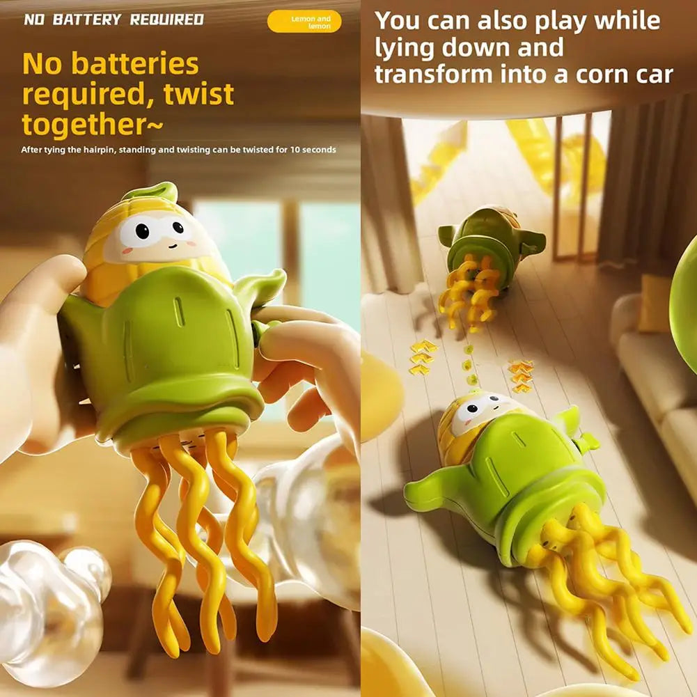 Hot New Dancing Corn Kid Creative Pet Toys Parent-child Interactive Development Moving Education Toddler Cartoon Dancing Gift