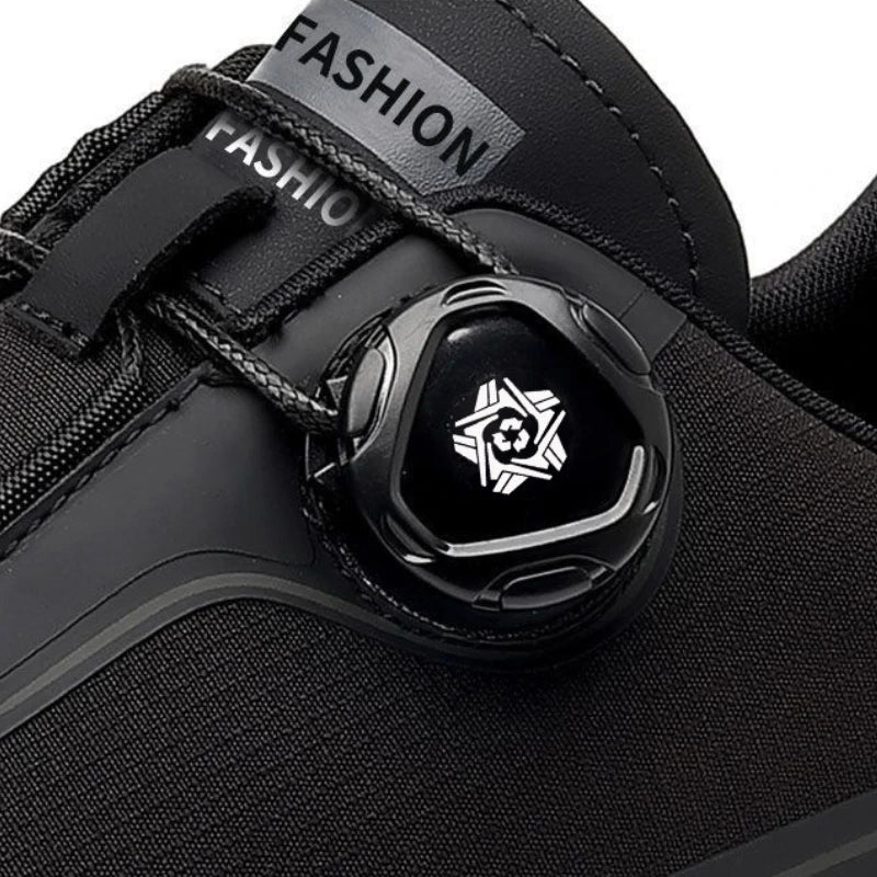 Fashion Casual Men's Shoes Designer Rotating Buckle Men Sneakers Thick-Soled Comfortable Outdoor Walking Shoes Zapatillas Hombre