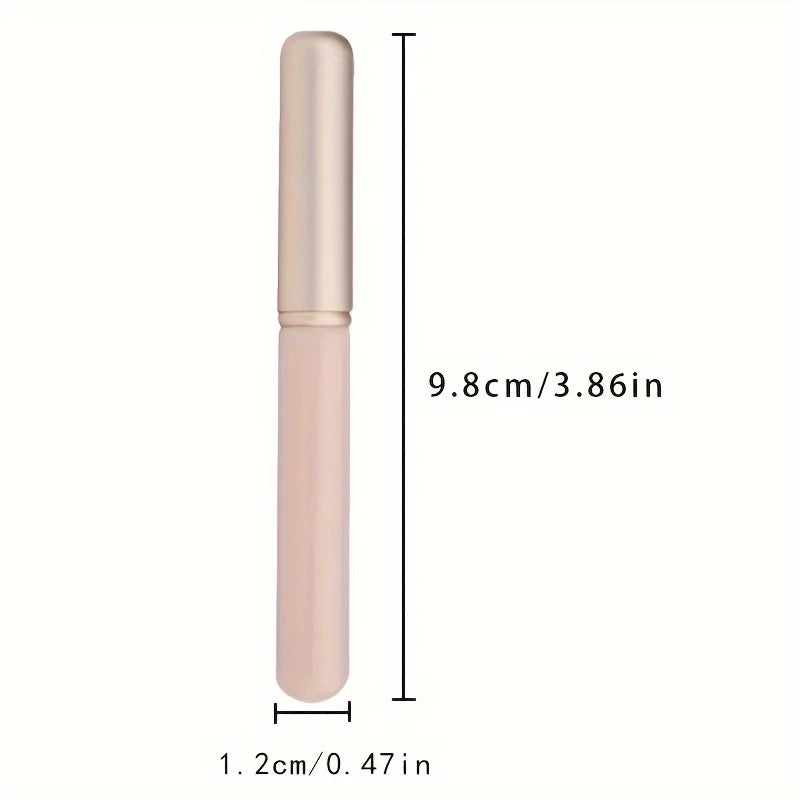 1 Lip Brush, Concealer Brush, Lip Gloss Brush, Concealer Brush With Cover, Makeup Tool Soft Brush Head To Make Lip Makeup.