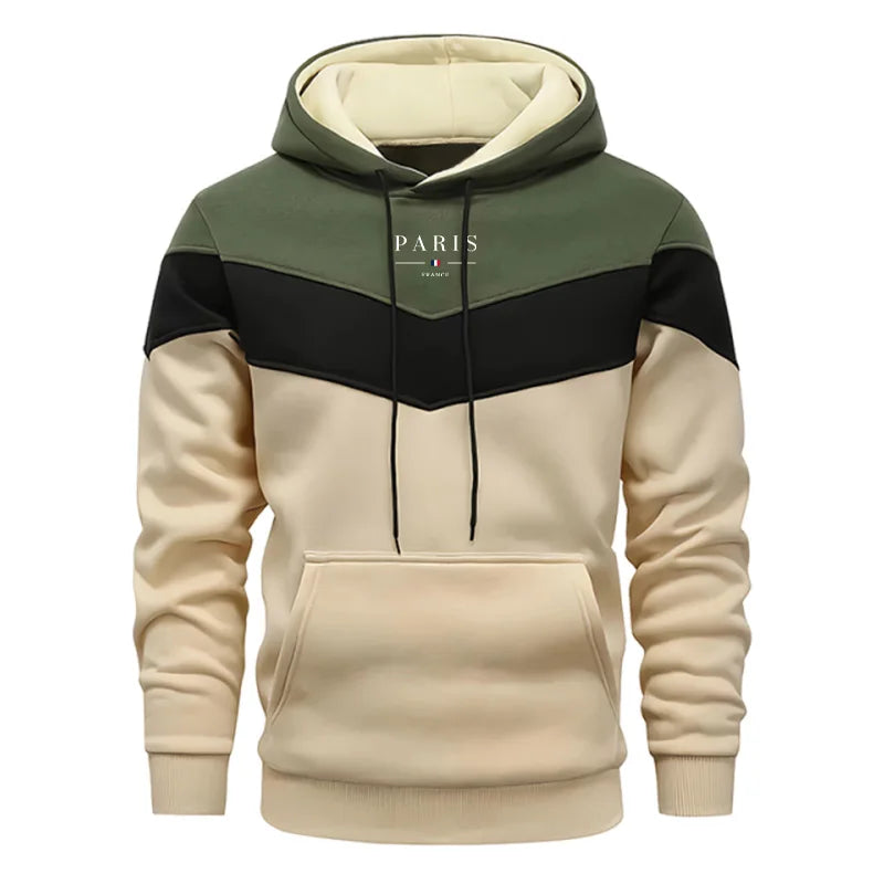 Mens Tracksuit Print Casual Tricolor Sweatshirts Sportswear Outdoors Sports Jogging Man Clothing Daily Single Piece Hoodie Pants