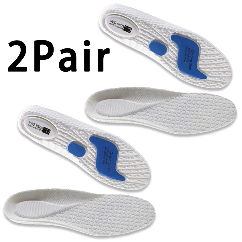 Sport Insoles for Feet Soft Shock Absorption Inserts Template Orthopedic Plantar Fasciitis Insole for Shoes Man Women Shoe Sole