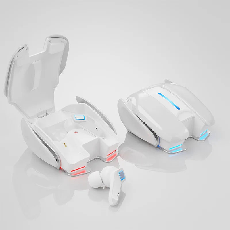 Bluetooth Gaming Earphone Cool Appearance Aluminum Alloy Base Lighting Music Game Dualmode Low Latency HiFi Sound Effect Headset