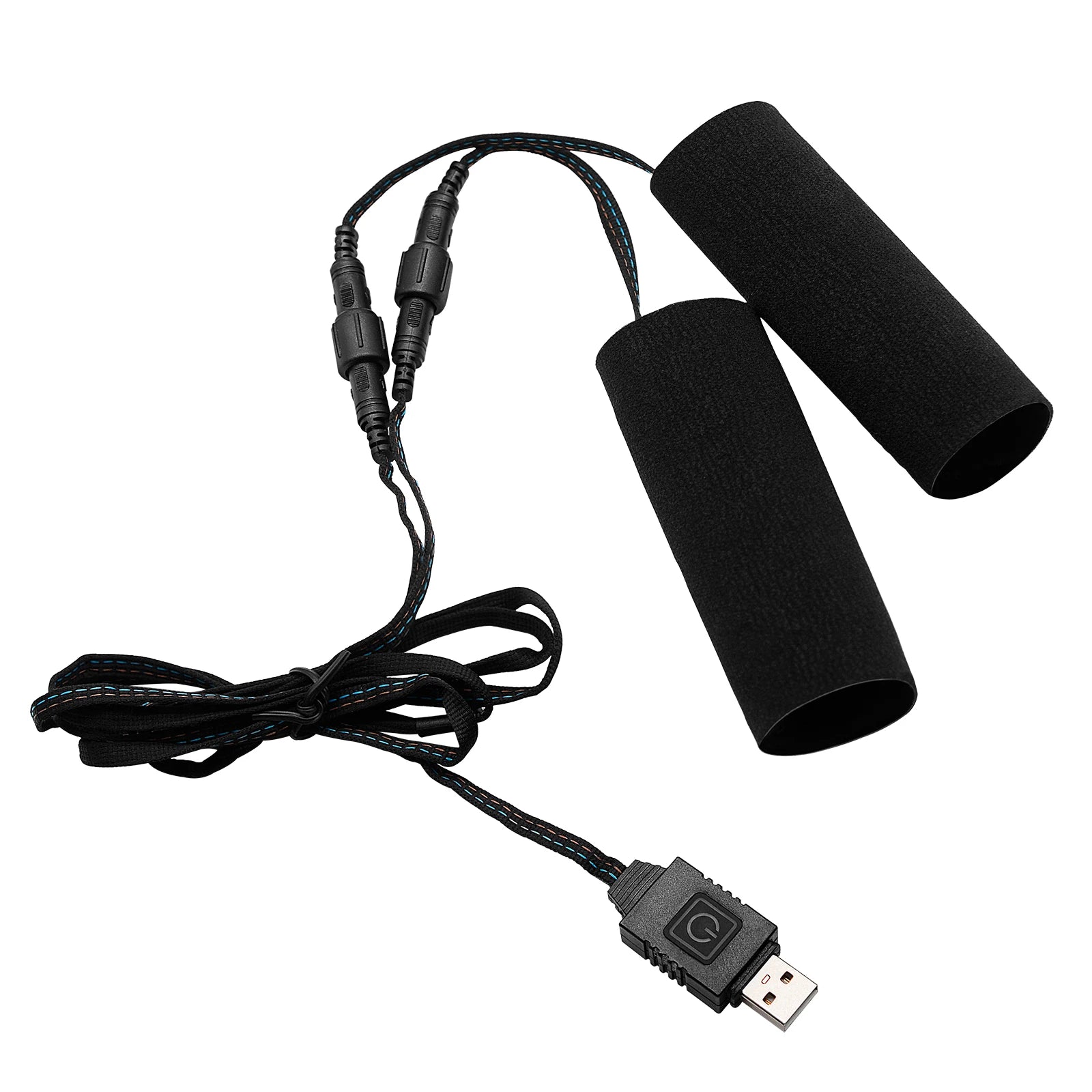 Gadpow Motorcycle Heated Handgrips 5V USB 6 Gear Warmer Electric Heated Grip Cover Anti Vibration Anti Slip Fast Heating Kits