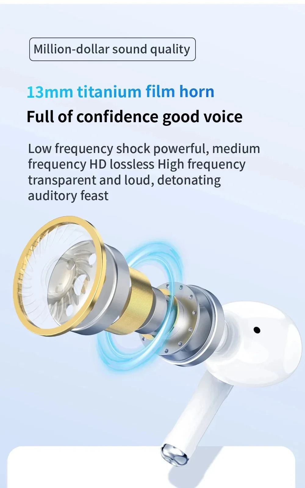 New Air Pro 5 TWS Max Wireless Bluetooth Earphones Headphones HiFi Sound Low Latency Noise Reduction Earbuds for IPhone Android