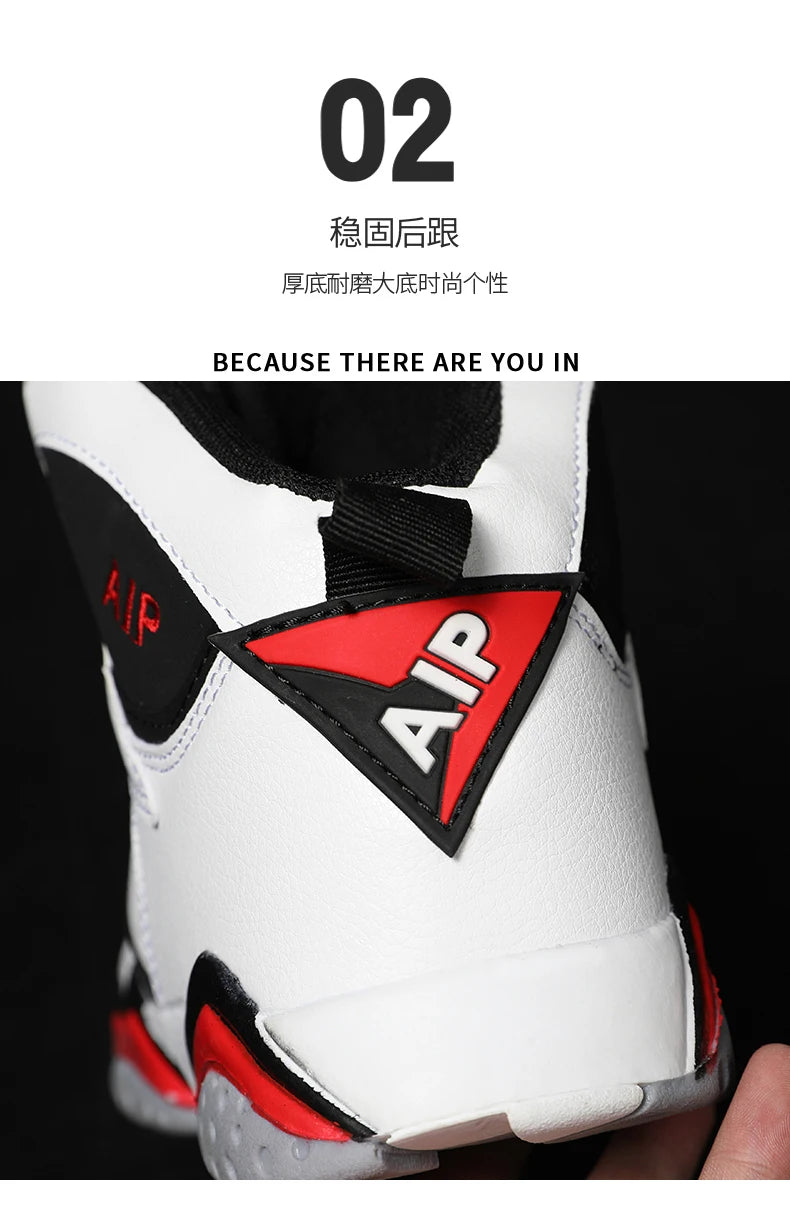 Men Basketball Shoes Fashion Non-slip Mens Casual Sneakers Man Sports High Quality Outdoor Jogging Shoes Boys Athletic Wear Traf