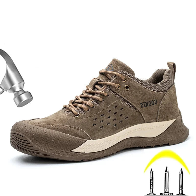 Anti-smash Indestructible Shoes Anti-puncture Safety Shoes Men Work Sneakers Steel Toe Protective Shoes Work Industrial
