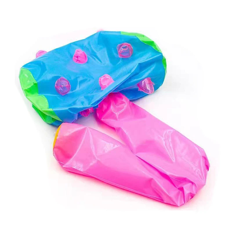 Kid Donut Inflatable Stick Air Hammer Toy Big Size 80CM  Party Games Outdoor Carnival Inflatable Toys Halloween Chrismas toy