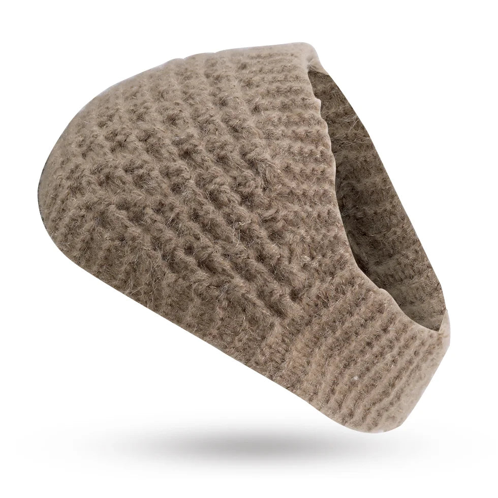 Winter Warm Knitted Headband Windproof Wool Knitting Warm Hair Band Cold Autumn Cover Ears Thermal Headwear Hair Accessories