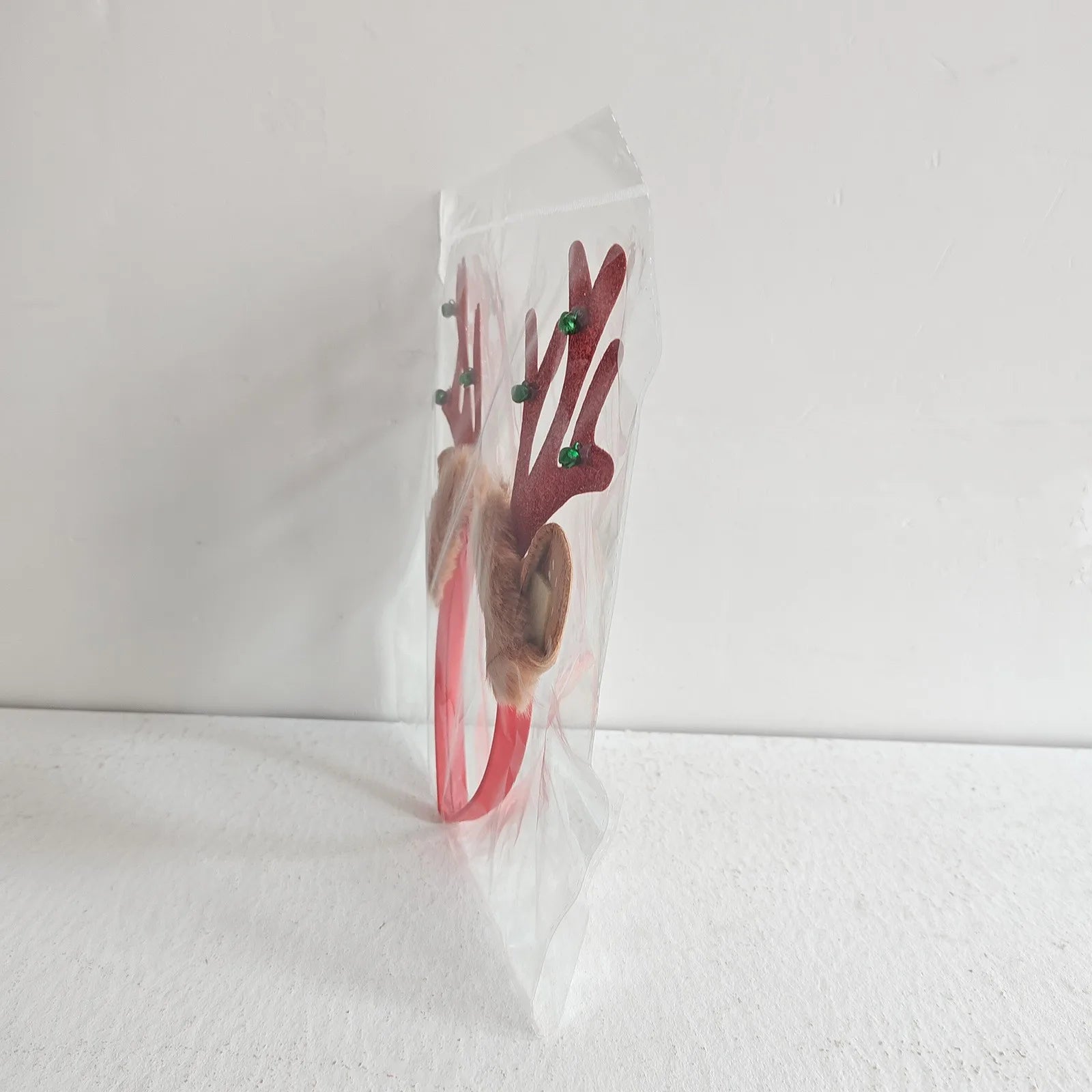 Christmas Gift Christmas Headband Christmas Head Buckle Antler Headband Holiday Party Dress Up Plush Headband for Christmas