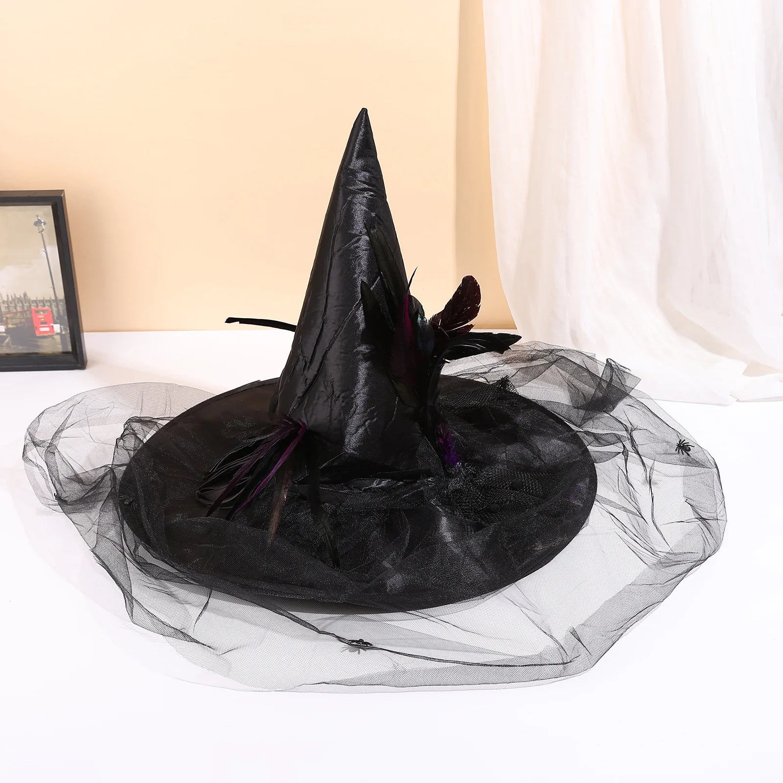 Halloween Easter Ghost Festival Decorations Witch Hats Makeup Dance Props Costumes Party Supplies