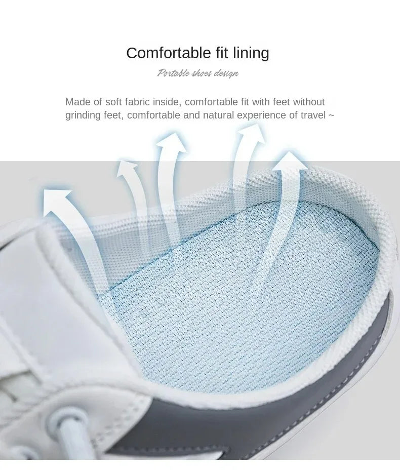 Summer Slippers for Men Trendy Men's Flat Bottom Casual Shoes Soft Sole Support Shoes Men's Sneakers