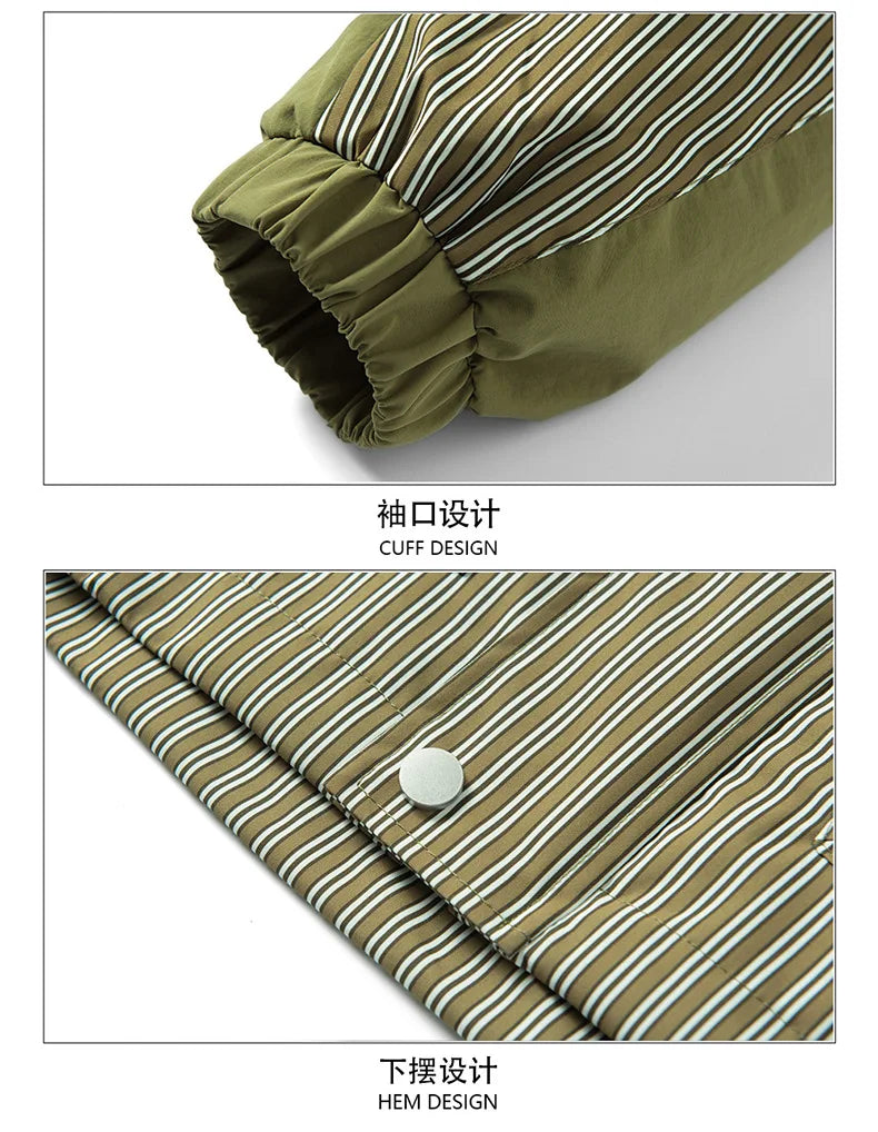 Mens Cross Border Jacket 2025 Spring Autumn American Style Hooded Cargo Jacket  Teenager Casual Versatile Outdoor Sports Outerwe