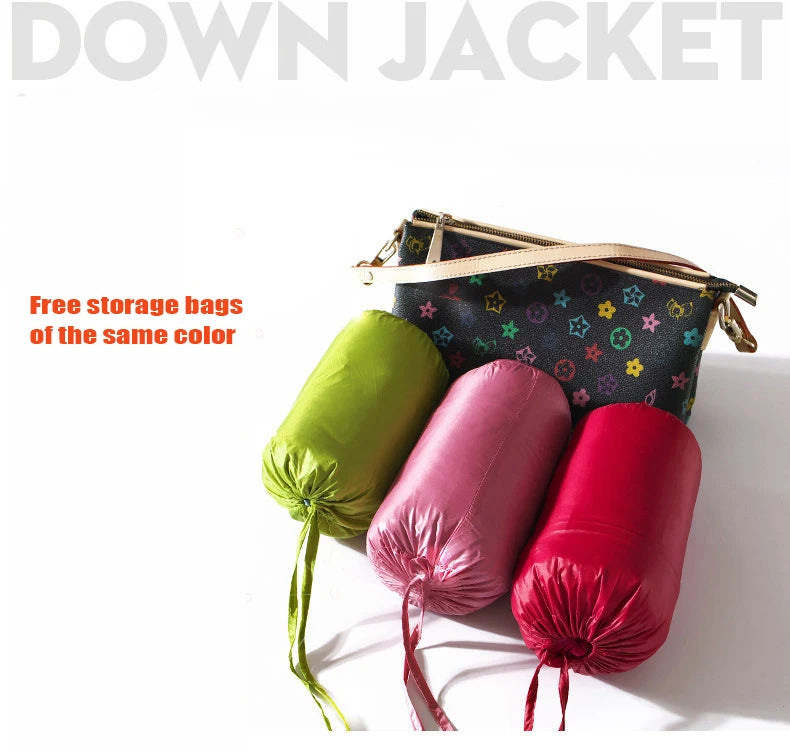 Winter Women's Down Jacket Sleeveless Cropped Puffer Jacket  Lightweight Nylon Coats Vest for Women Parkas Office Chaqueta