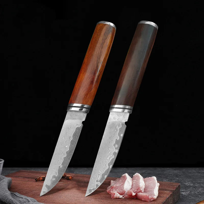 Kitchen Knife Damascus Steel Butcher Boning Knife Meat Cleaver Knife Fruit for Vegetable Fish Cutting Knife Kitchen Accessories