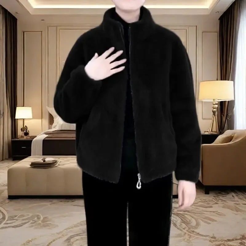 Hot Selling Warm Jacket for Women New High-end Unique and Super Beautiful This Year's Popular Middle-aged Top